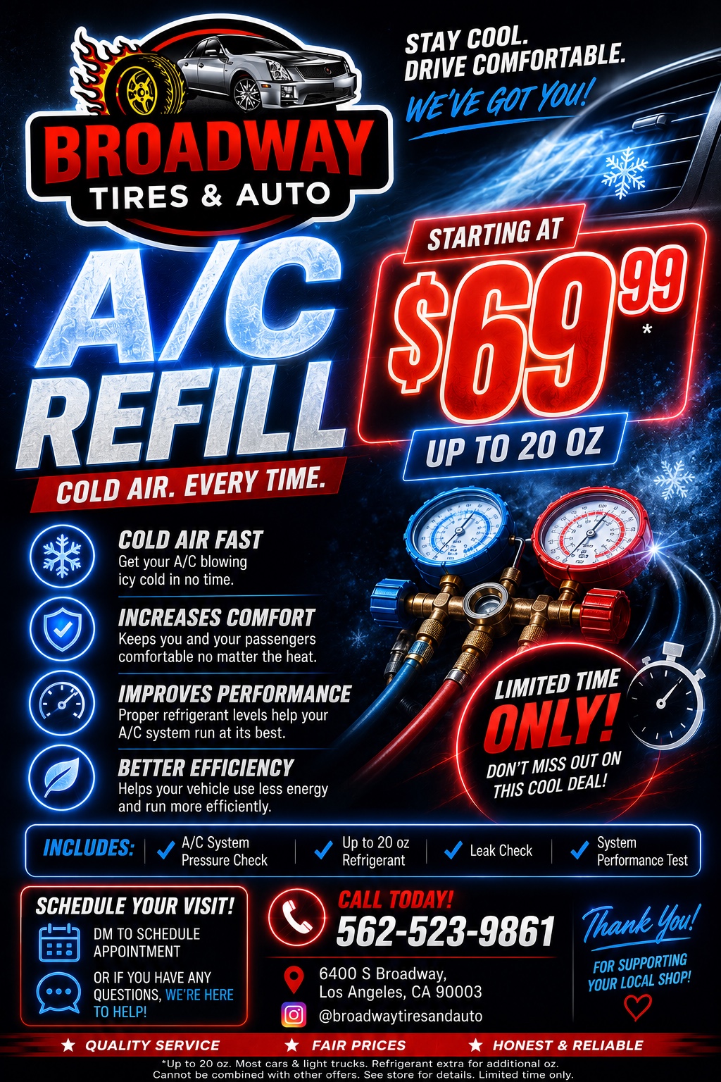 A/C refill special