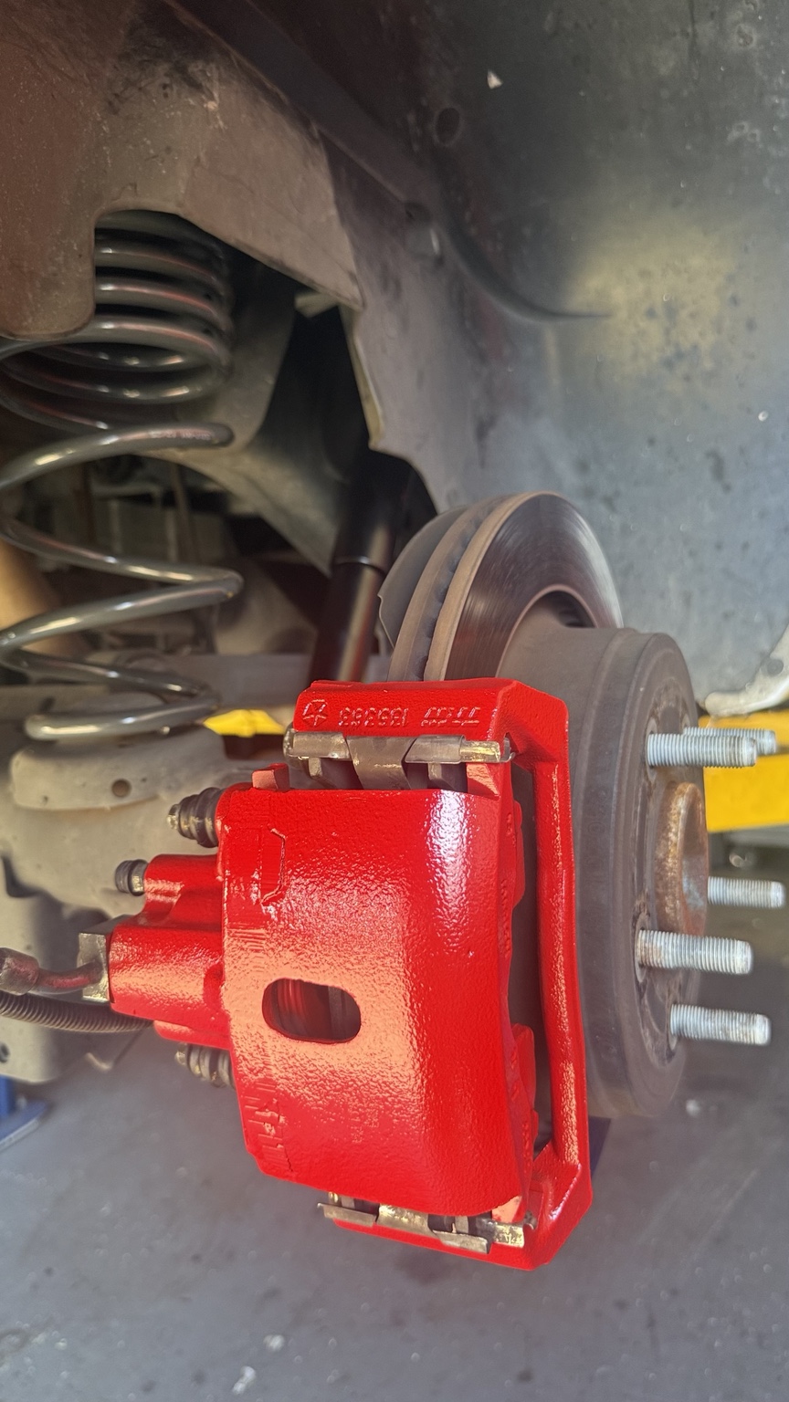 Brake caliper service